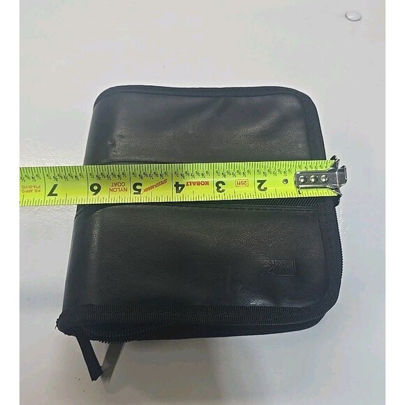 Case Logic 28 Capacity CD DVD Wallet – Black Travel Storage Binder – 14 Sleeves - Picture 12 of 12